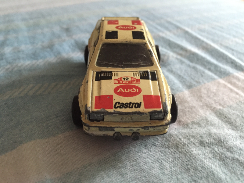 Illustration for article titled Audi Quattro rally car